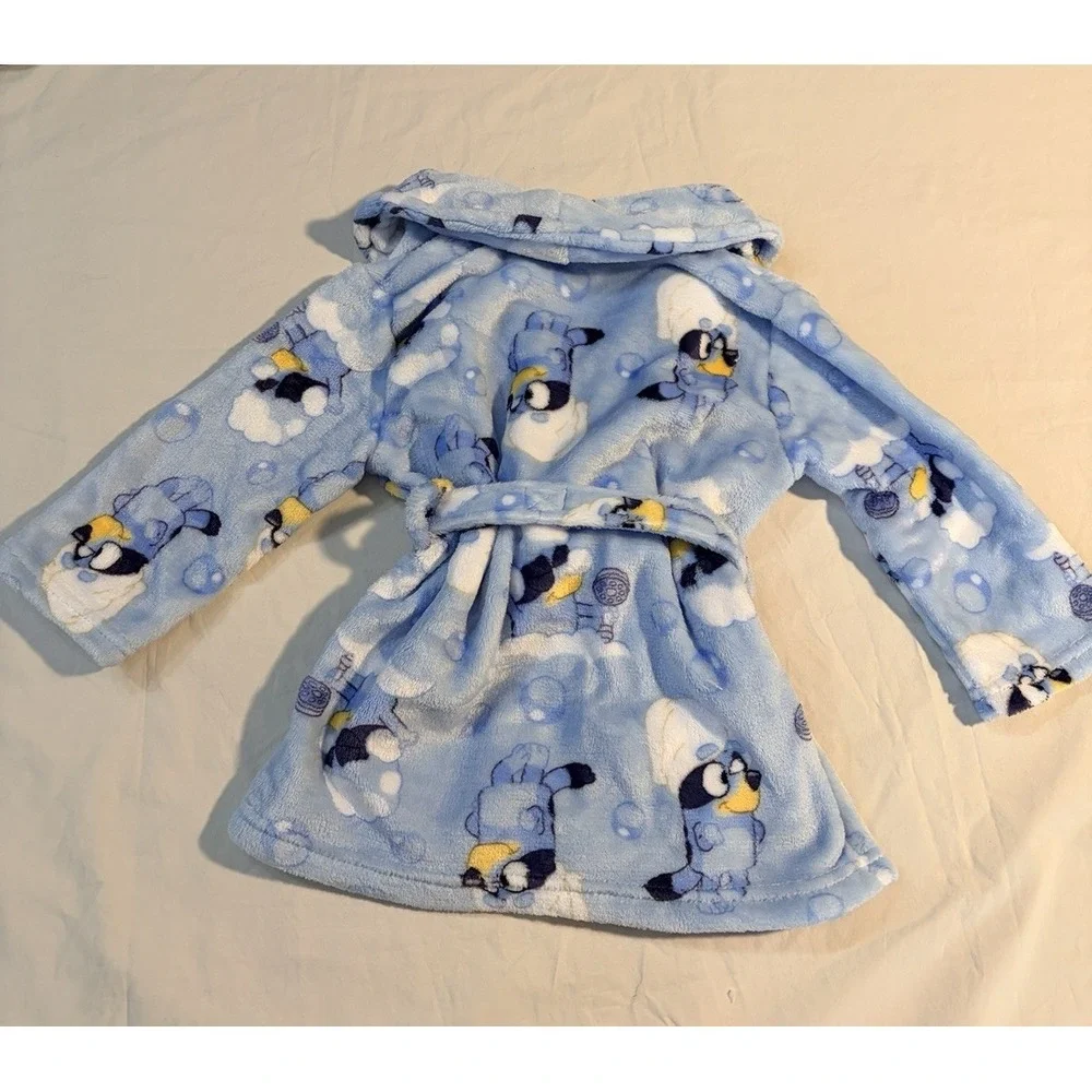 Bluey Fleece Robe - 2T - Picture 3 of 4